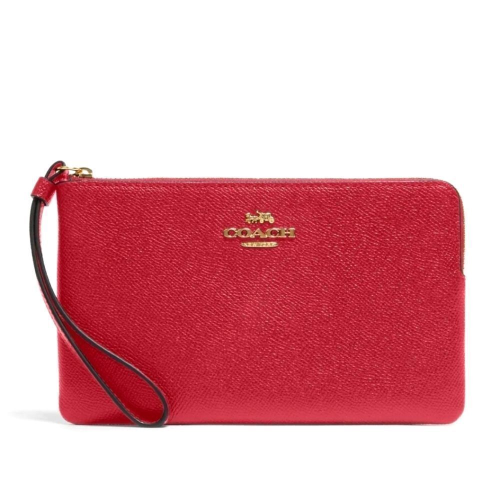NWT Coach Large Corner Zip Wristlet SOLD OUT COLOR on Coach website!!